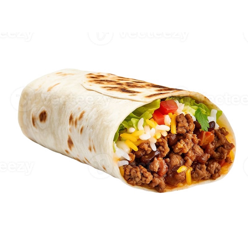 Mexican Wrap, Tortilla bread, juicy & crispy chicken, iceberg, Mexican sauce & jalapeno, Sufraq Karachi